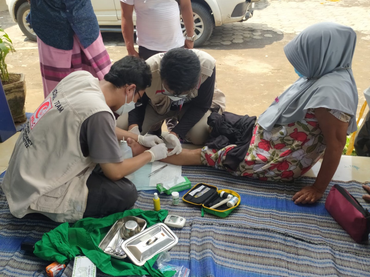 MER-C Kirim Tim Medis dan Trauma Healing Bantu Korban Erupsi Semeru